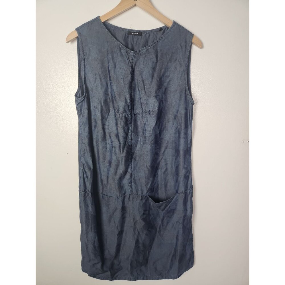 Opus Women's Sz. 40/10 Weronie Tropical Sleeveless Lyocell Dress